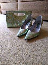 shoes and matching bag for sale